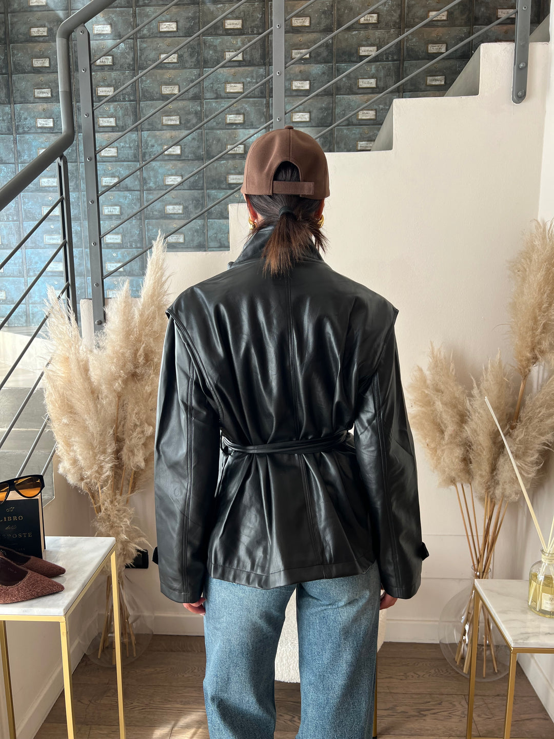 GIACCA AVIATORE ECOPELLE