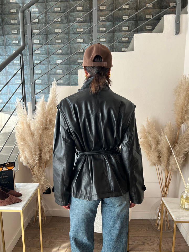 GIACCA AVIATORE ECOPELLE