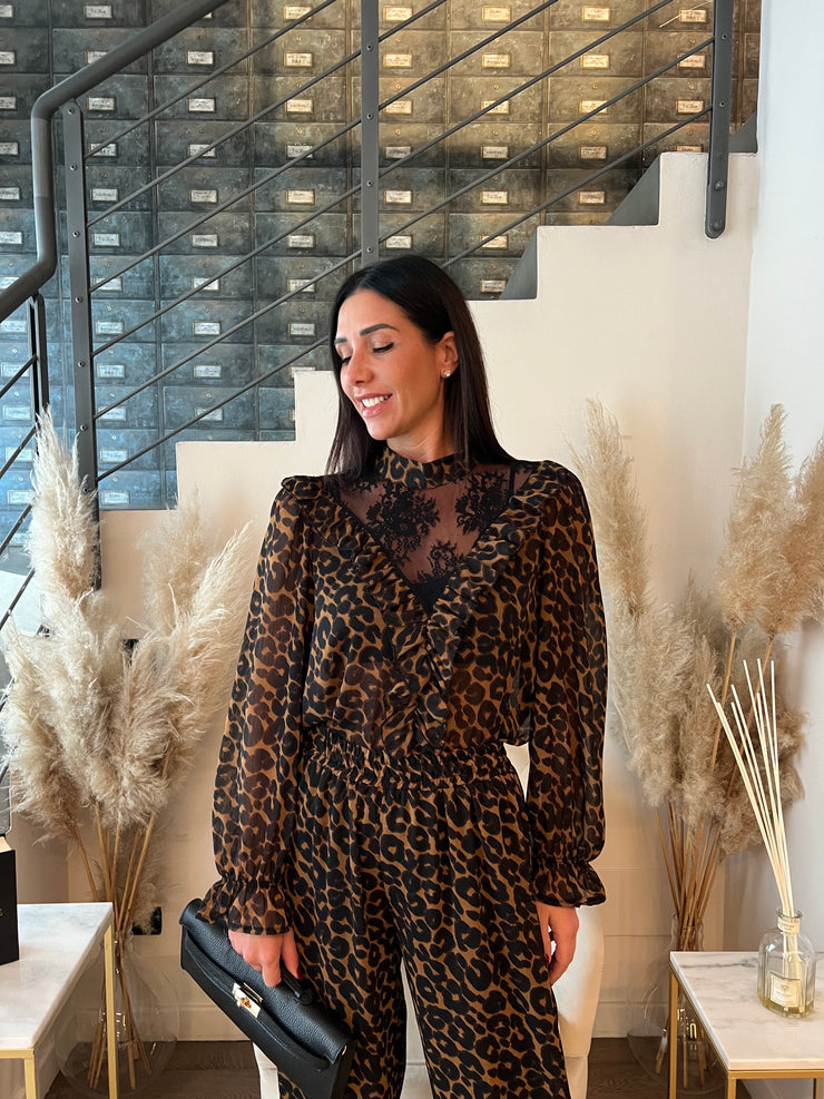 CAMICIA MACULATA PIZZO