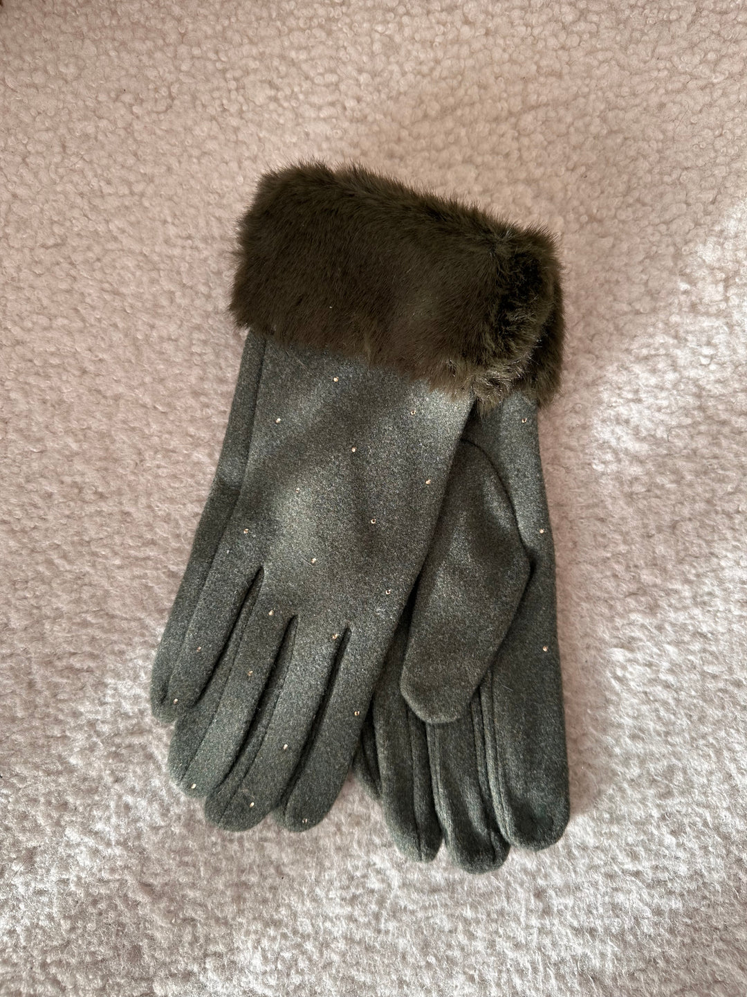 GUANTI ECOFUR STRASS