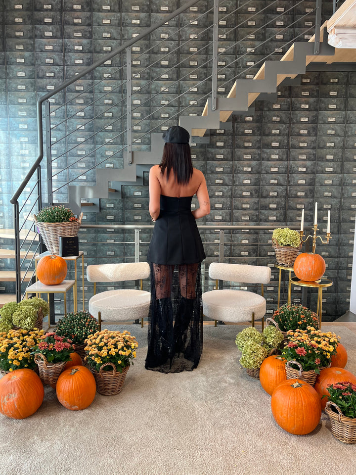 ABITO LUMINA SOTTOGONNA PIZZO