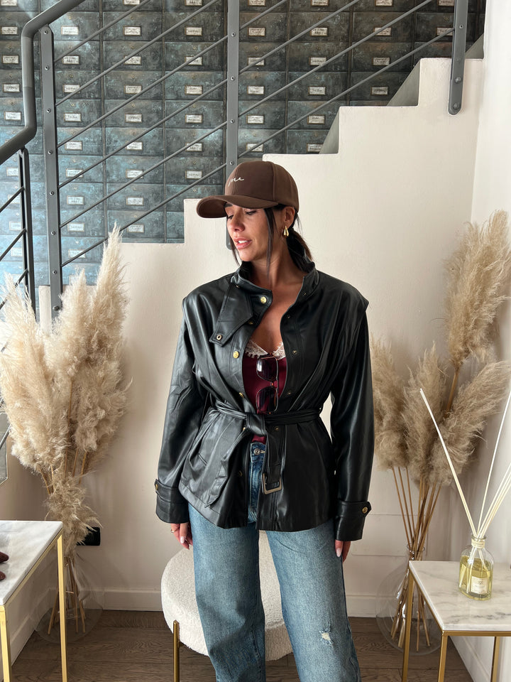 GIACCA AVIATORE ECOPELLE