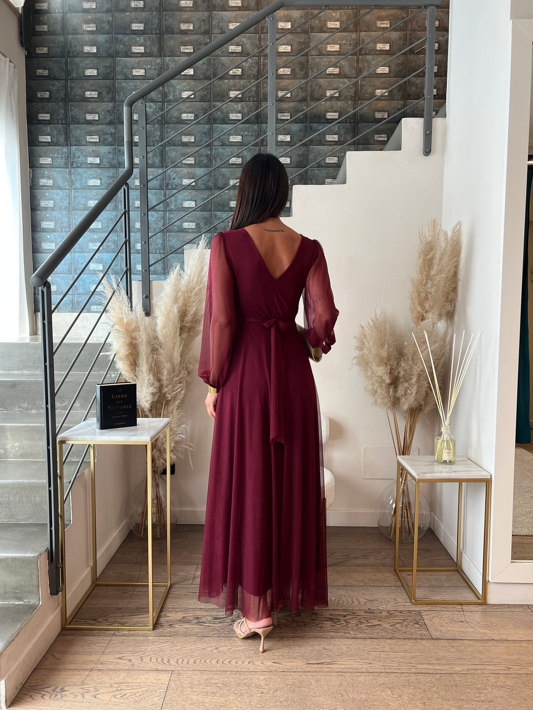 ABITO LUCIANA BORDEAUX