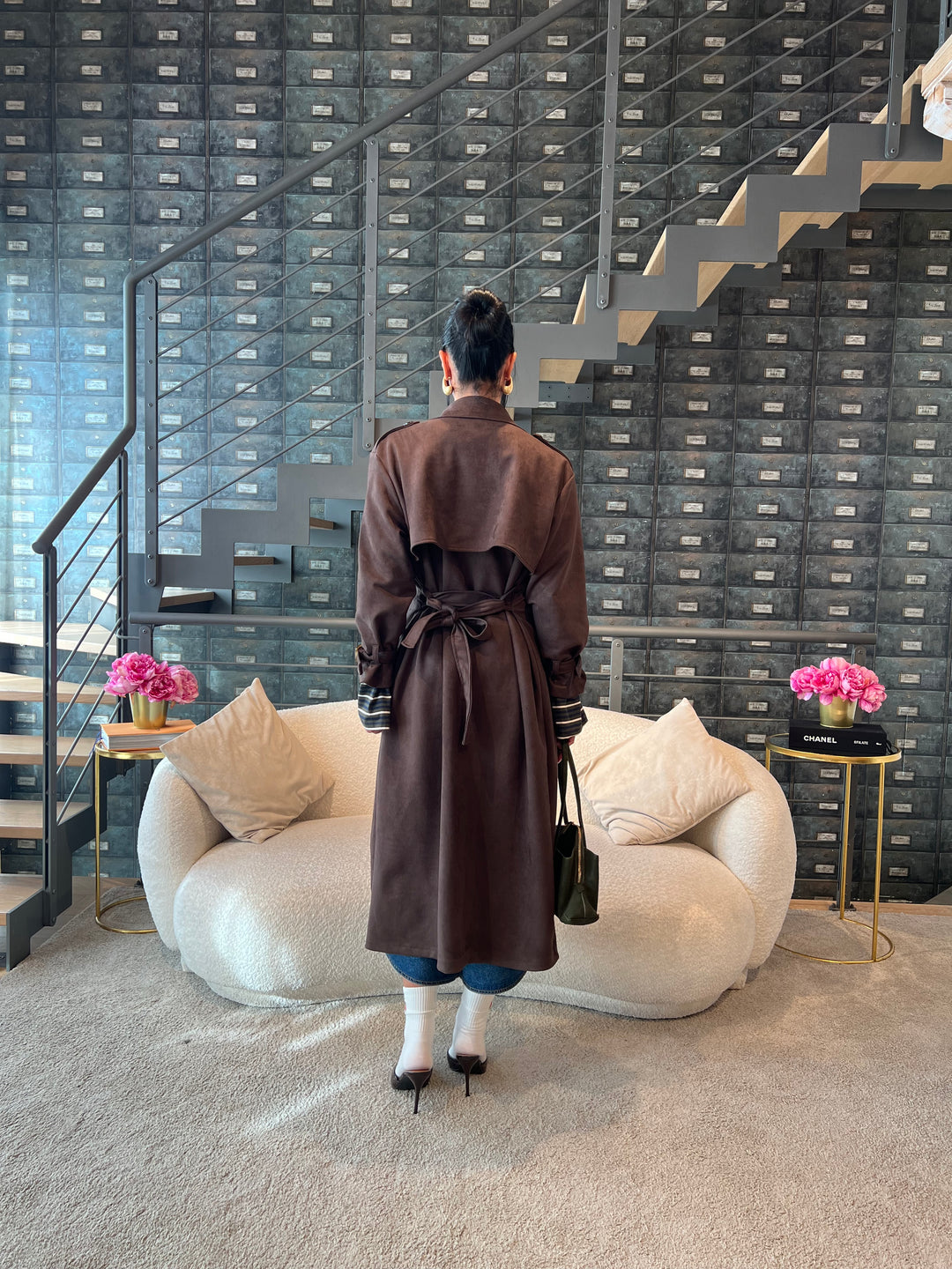 TRENCH SUEDE