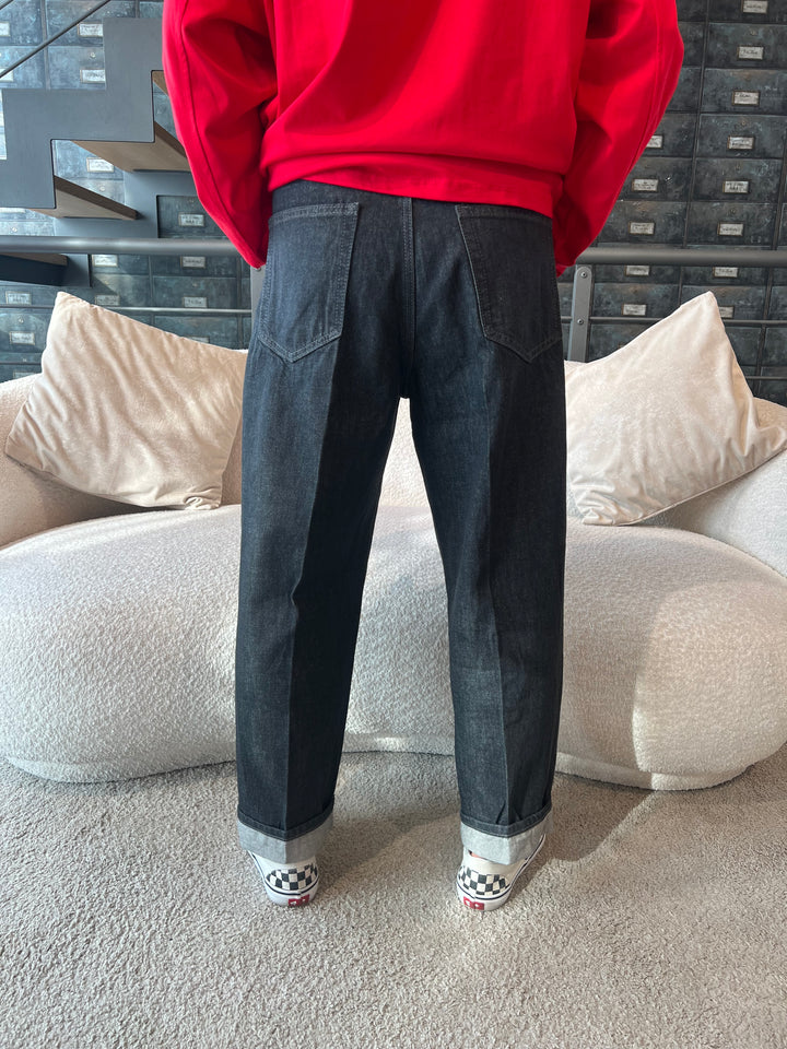 JEANS DRITTO GRIGIO
