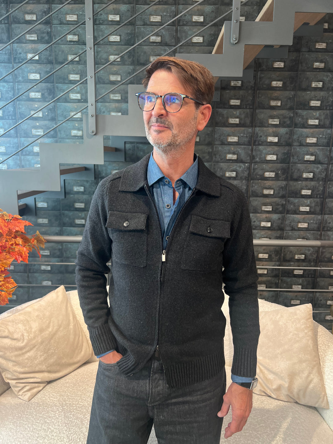 CARDIGAN ZIP