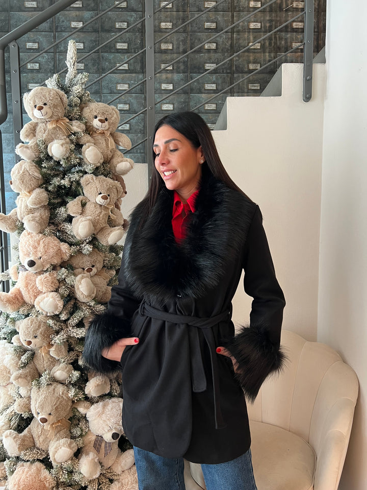 CAPPOTTO BORDI ECOFUR