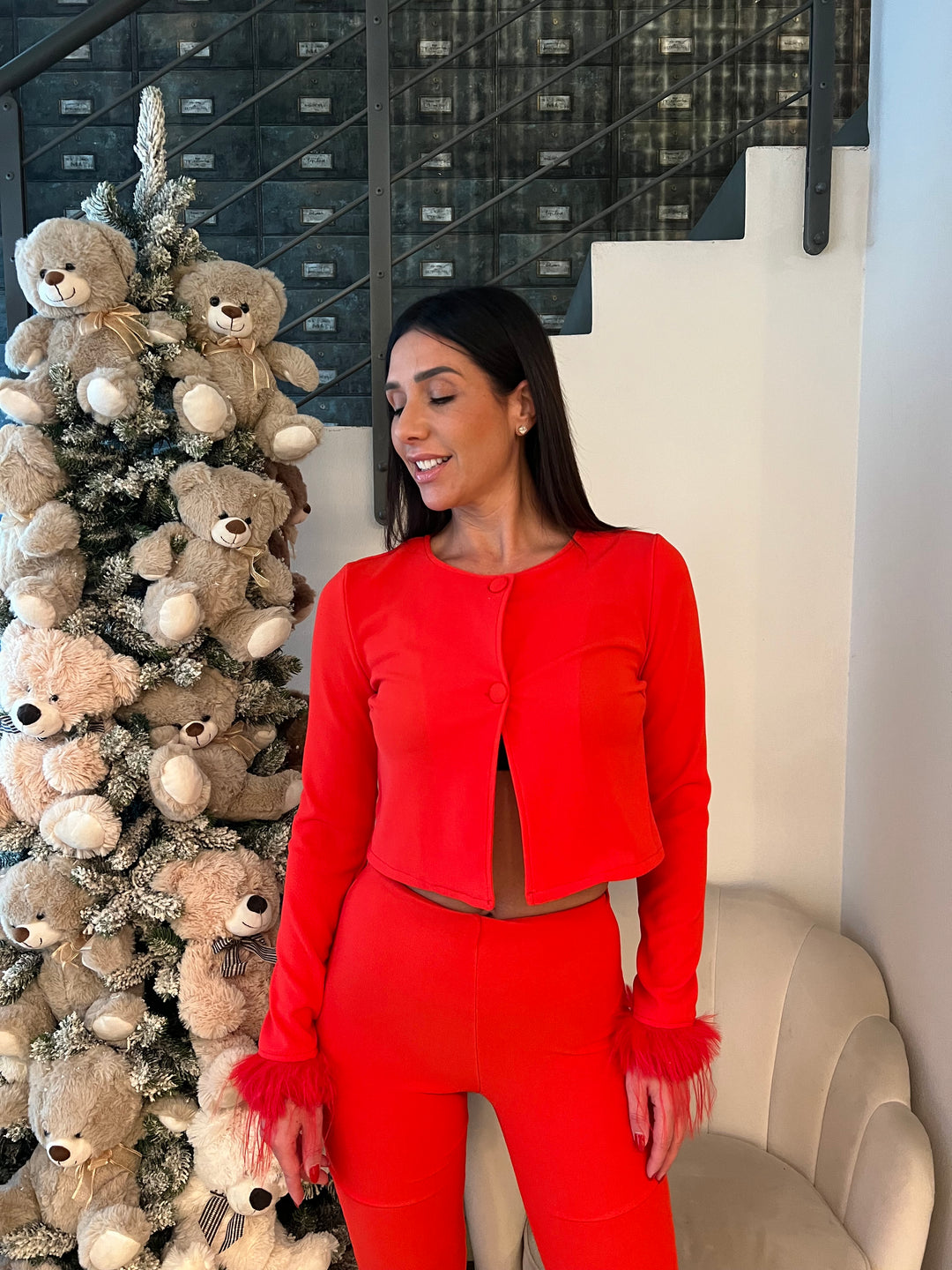 GIACCHETTA BORDO PIUME