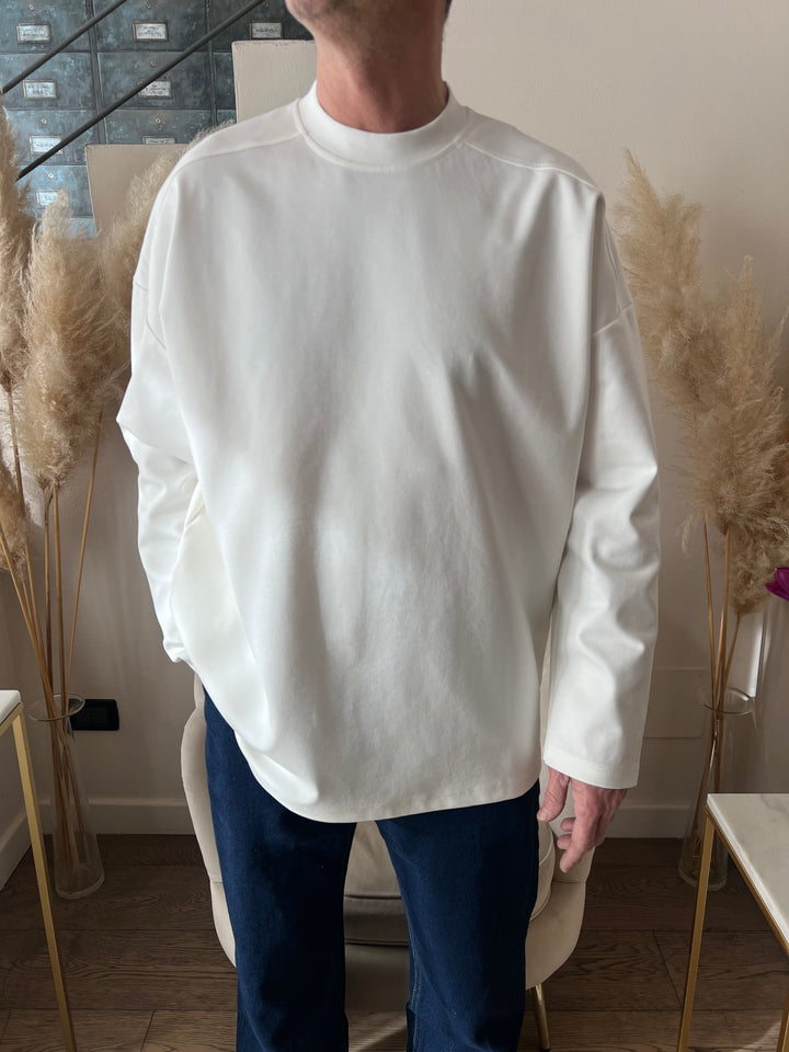 MAGLIA OVER BIANCA