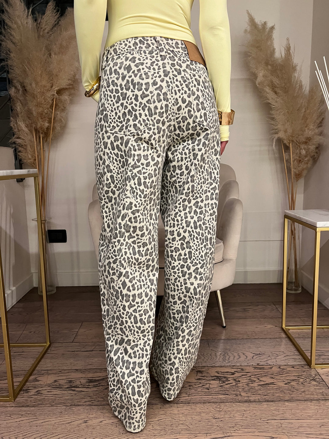 JEANS MACULATO BALLOON