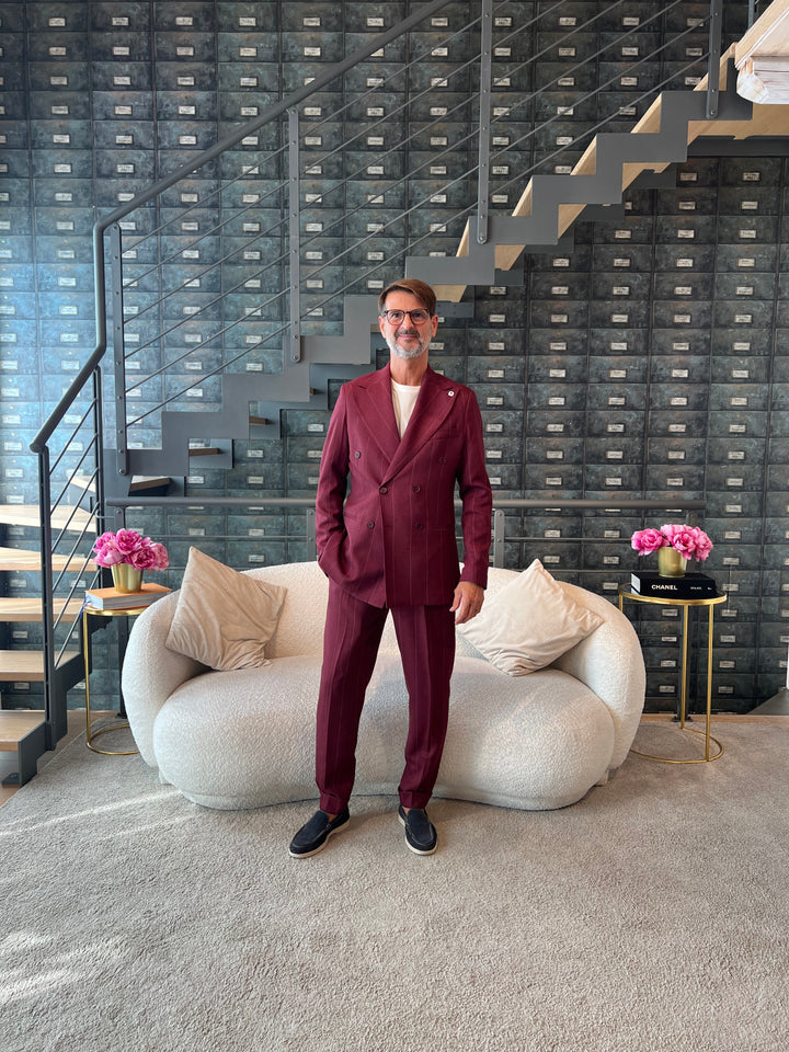 COMPLETO LAPO GESSATO BORDEAUX