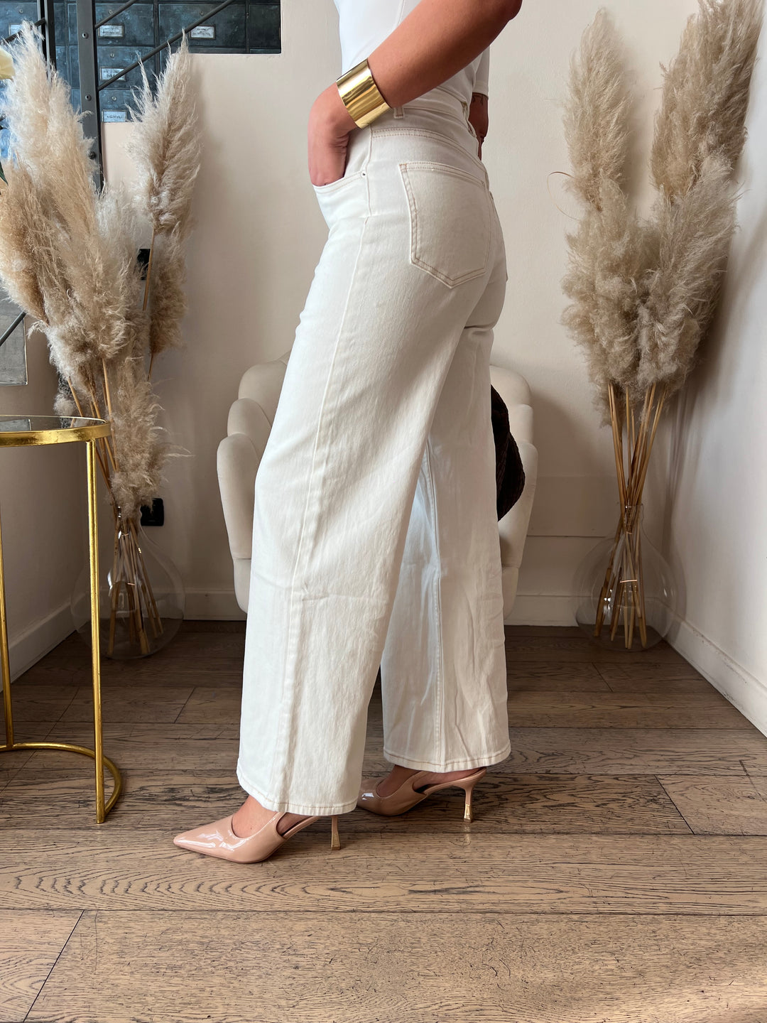 JEANS DRITTO PANNA