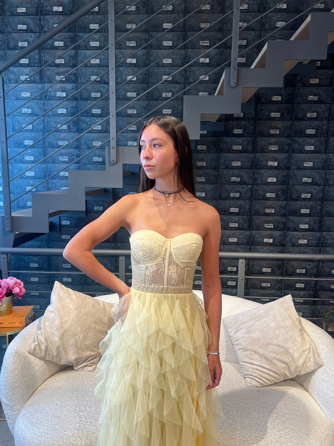 ABITO PRINCESS GIALLO