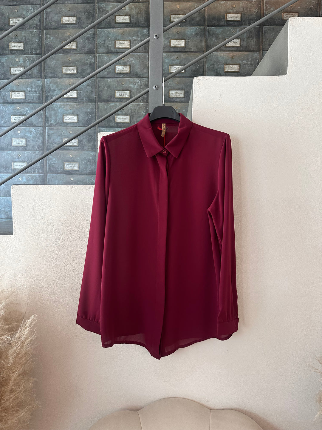 CAMICIA ALLACCIATURA NASCOSTA