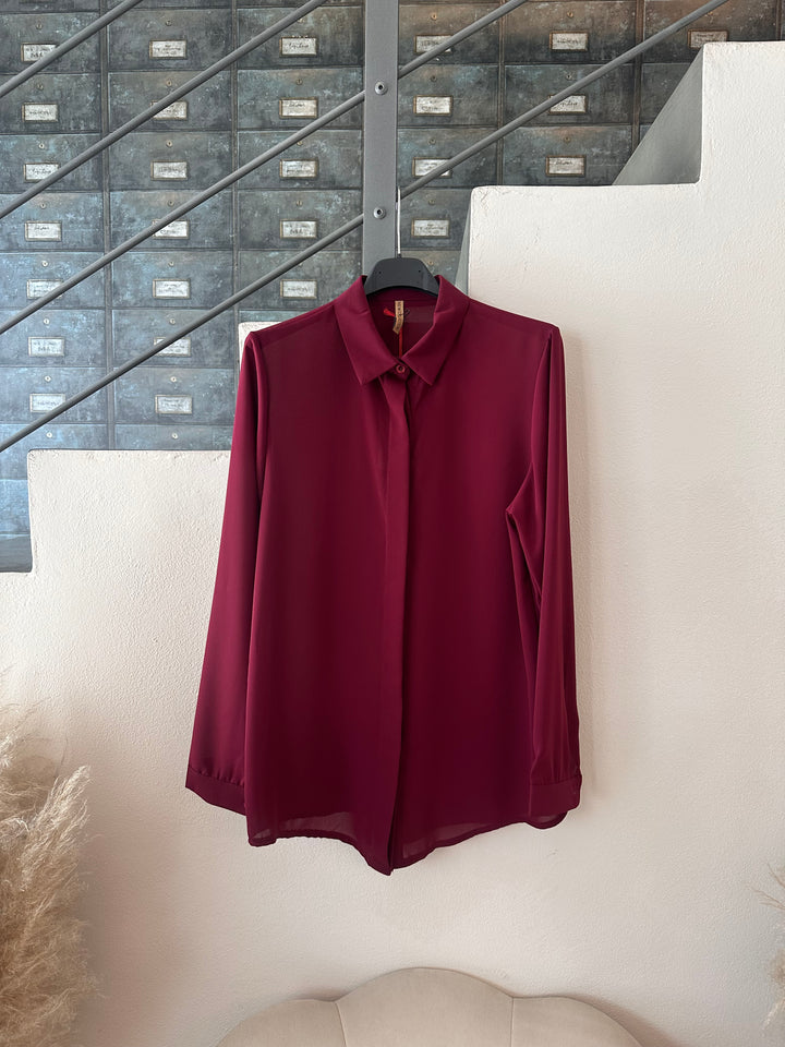 CAMICIA ALLACCIATURA NASCOSTA