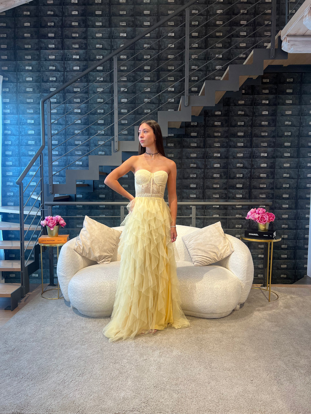 ABITO PRINCESS GIALLO