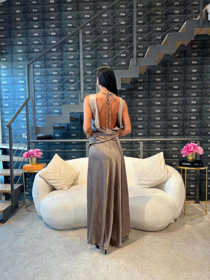 ABITO ELISA TAUPE