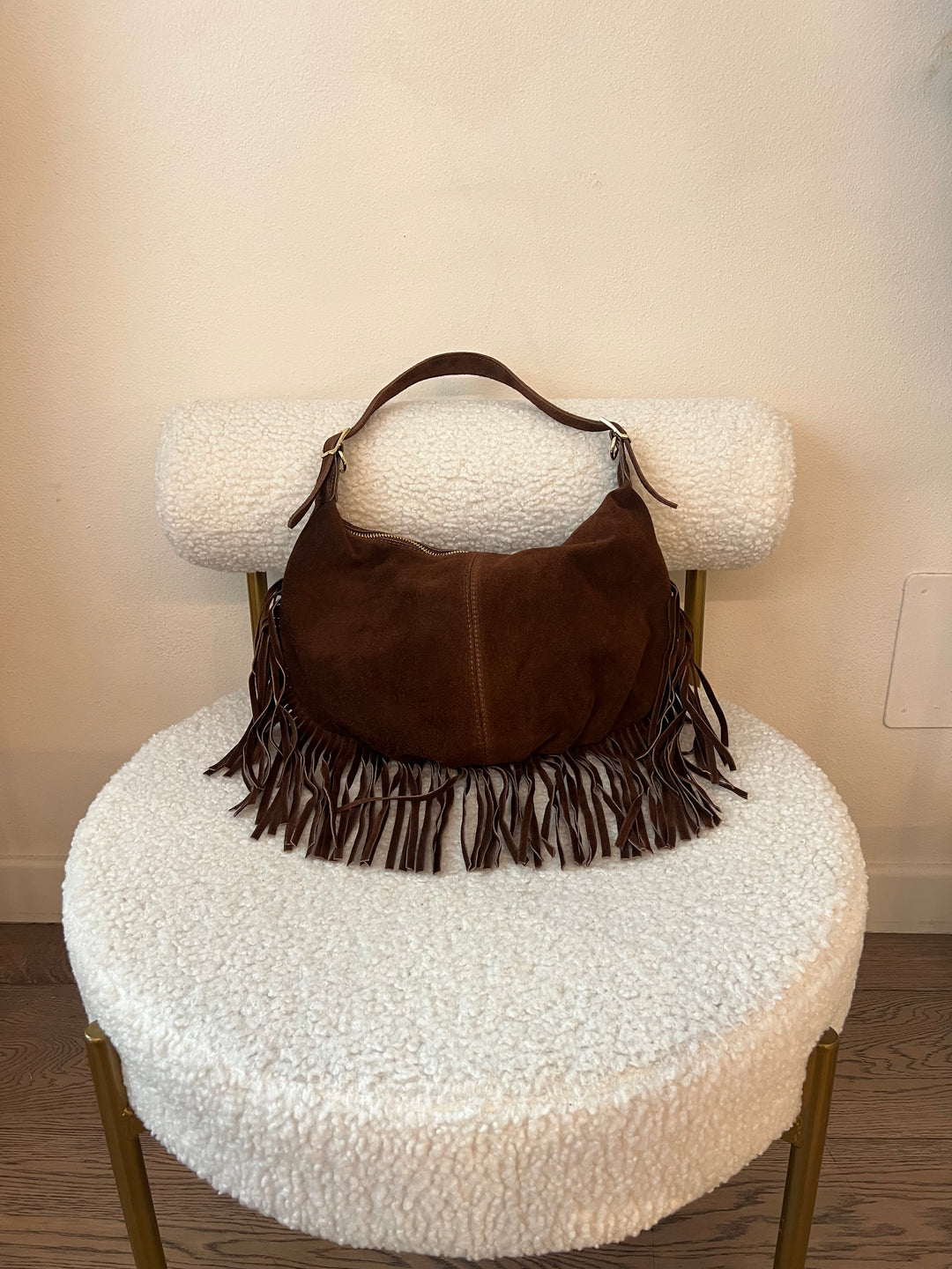 BORSA SUEDE FRANGE