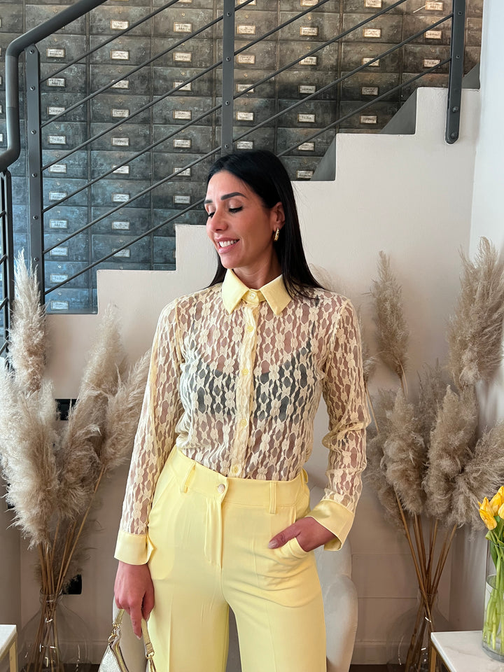 CAMICIA PIZZO