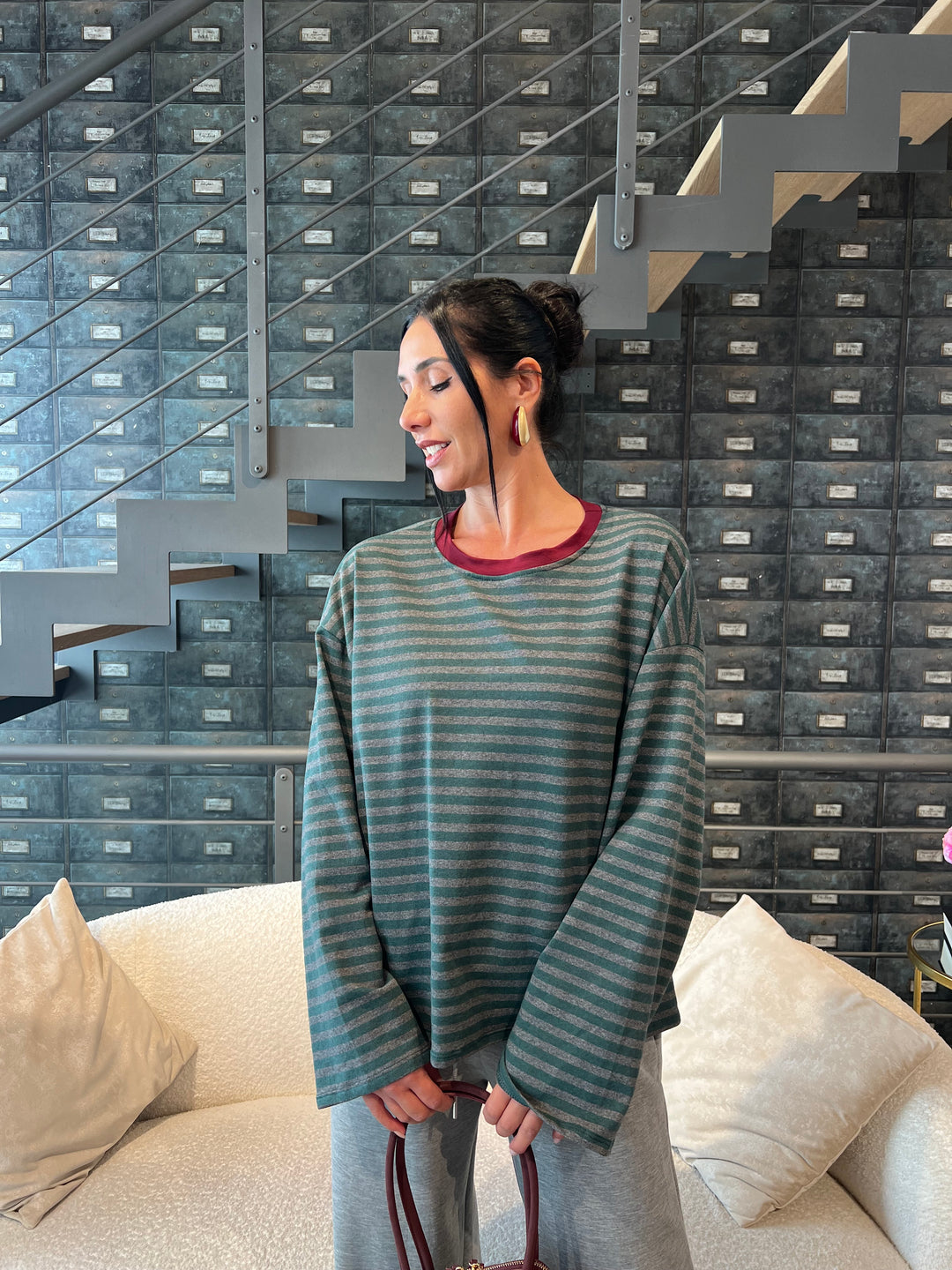 LONGSLEEVE RIGA BICOLORE
