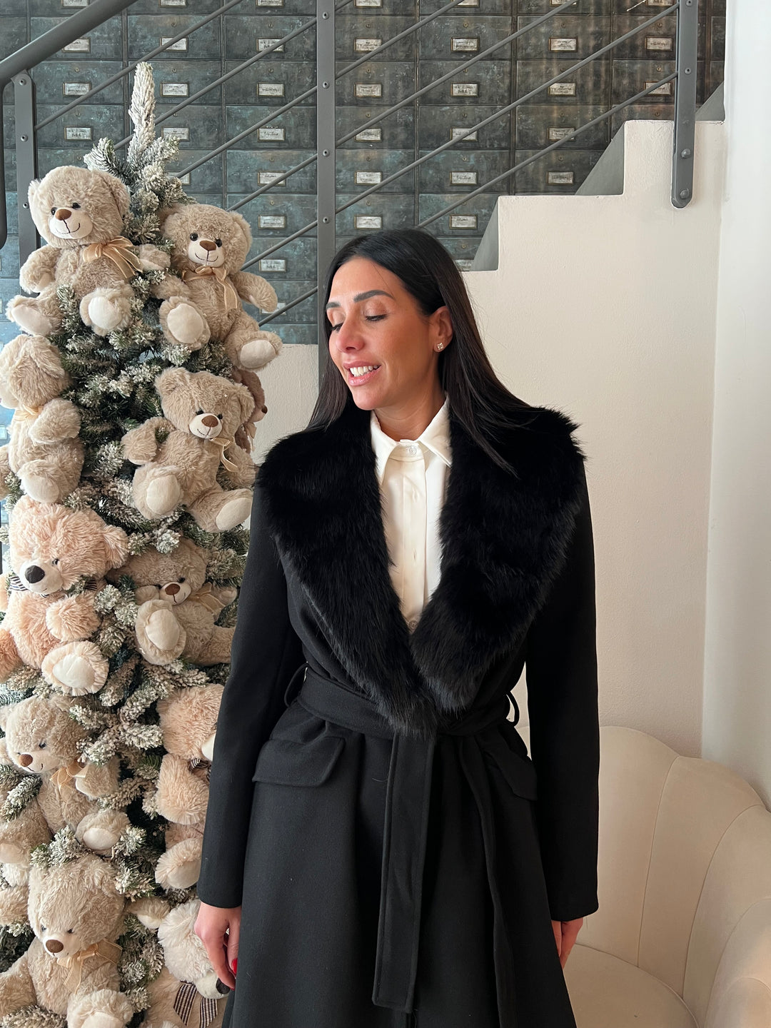 CAPPOTTO COLLO ECOFUR