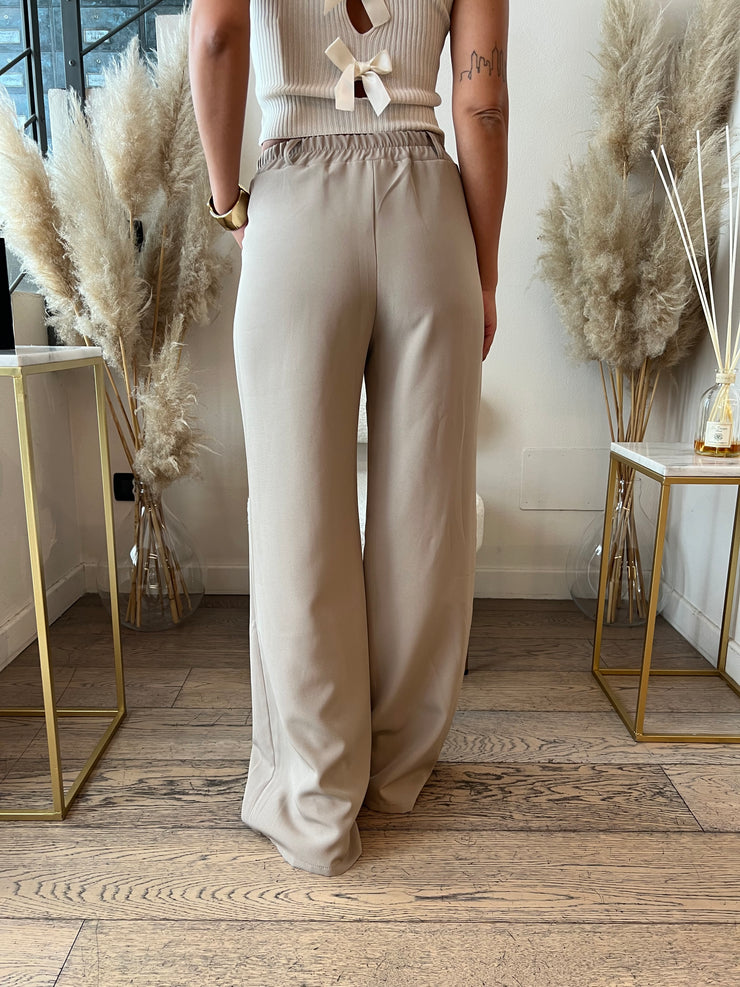PANTA BEATRICE PALAZZO BEIGE