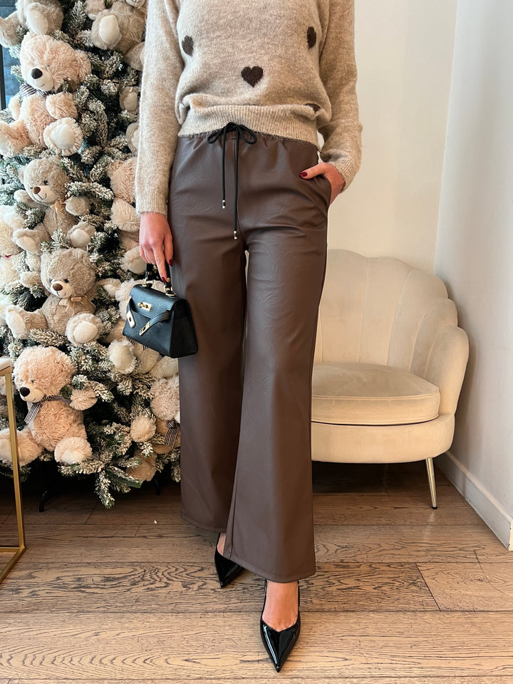 PANTA ECOPELLE ELASTICO