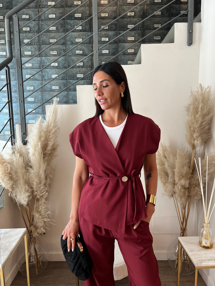 SET GILET BOTTONE