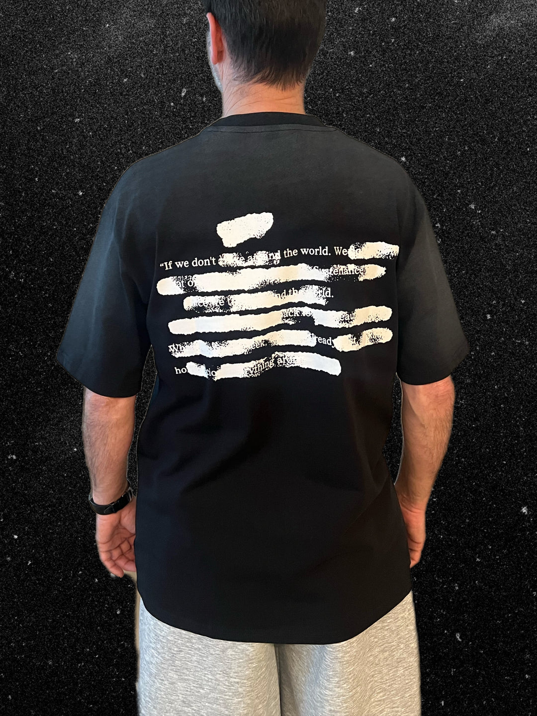 T-SHIRT PERSISTENCE NERO