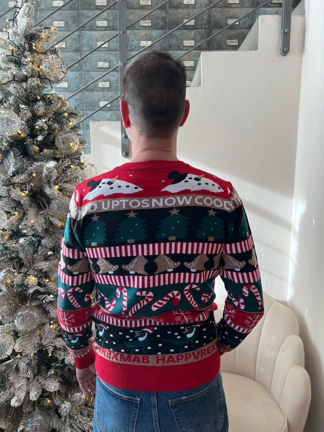 MAGLIONE NATALE ALBERI