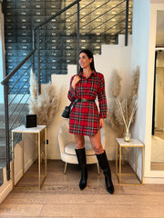 CAMICIA LUNGA TARTAN