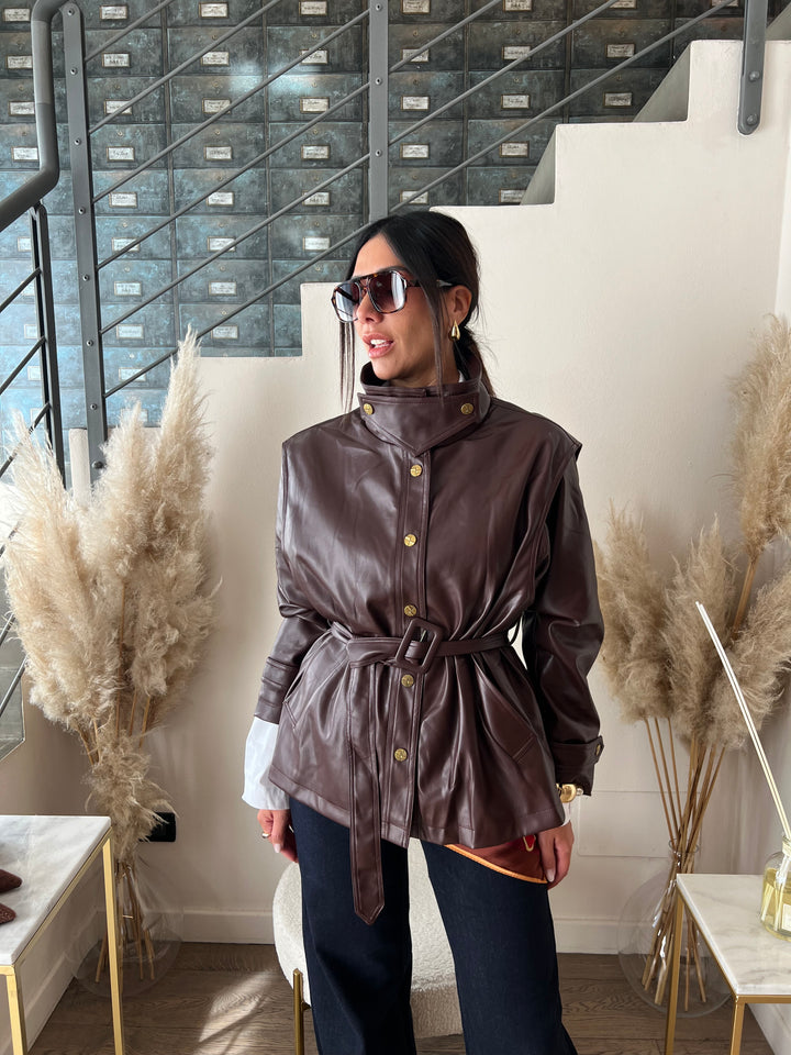 GIACCA AVIATORE ECOPELLE