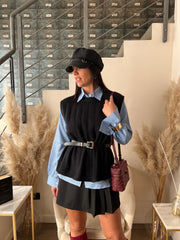 GILET CON CAMICIA