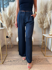 COMPLETO SATIN BLU