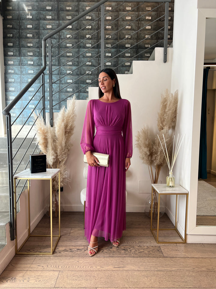 ABITO LUCIANA MAGENTA