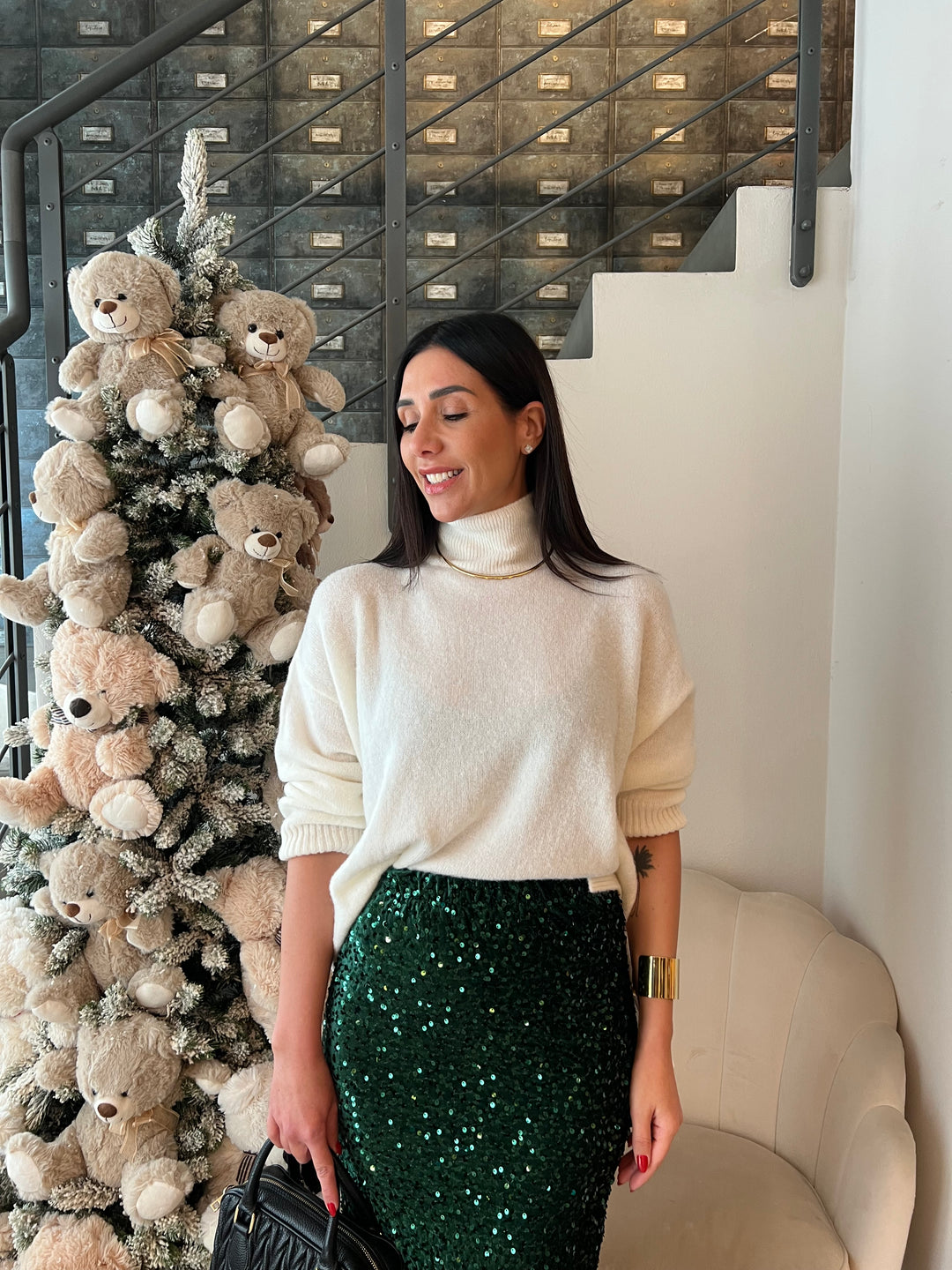 MAGLIONE LUPETTO ALPACA