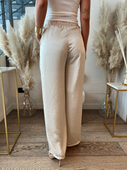 COMPLETO SATIN BEIGE