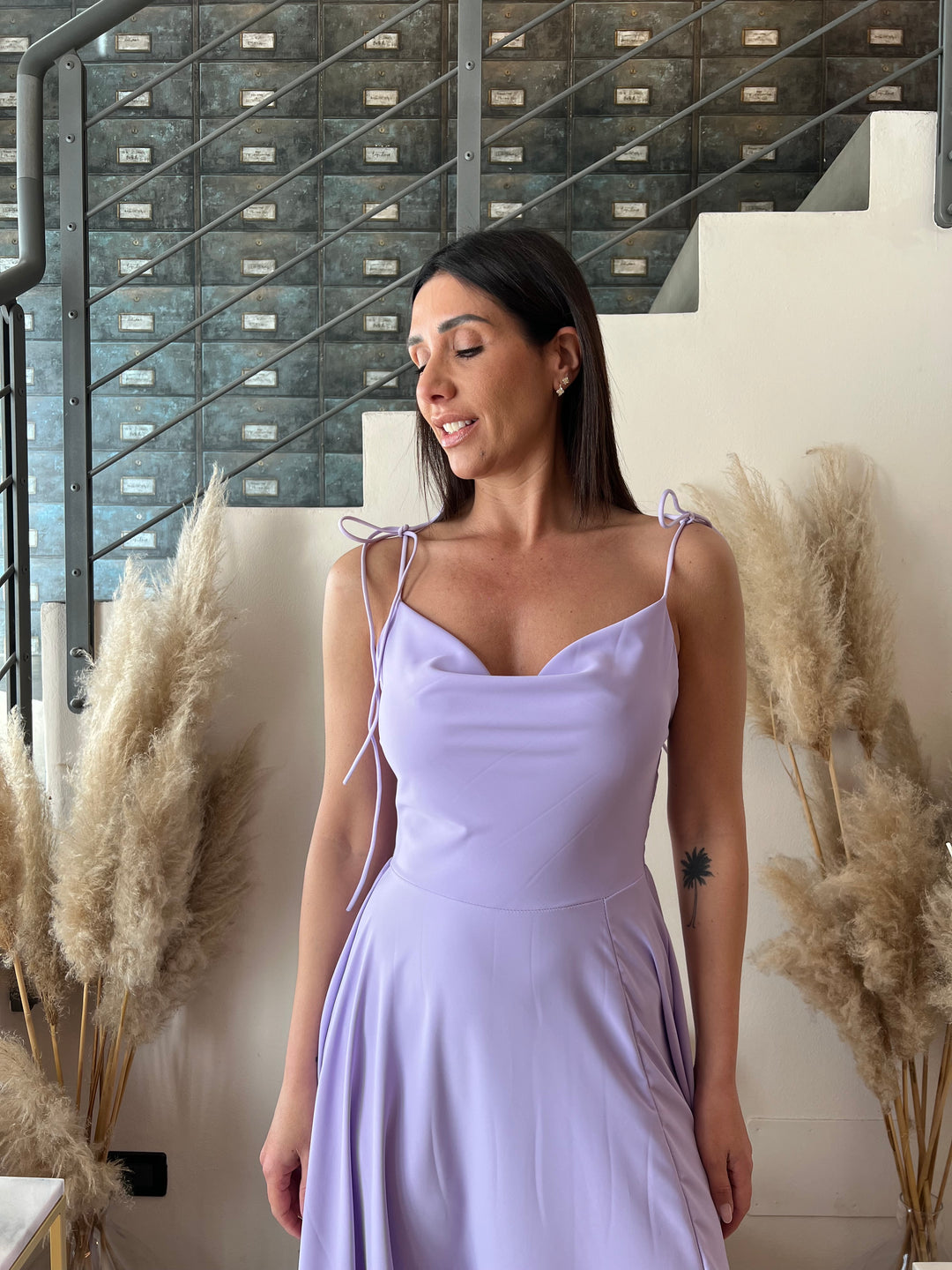 ABITO SARA LILLA