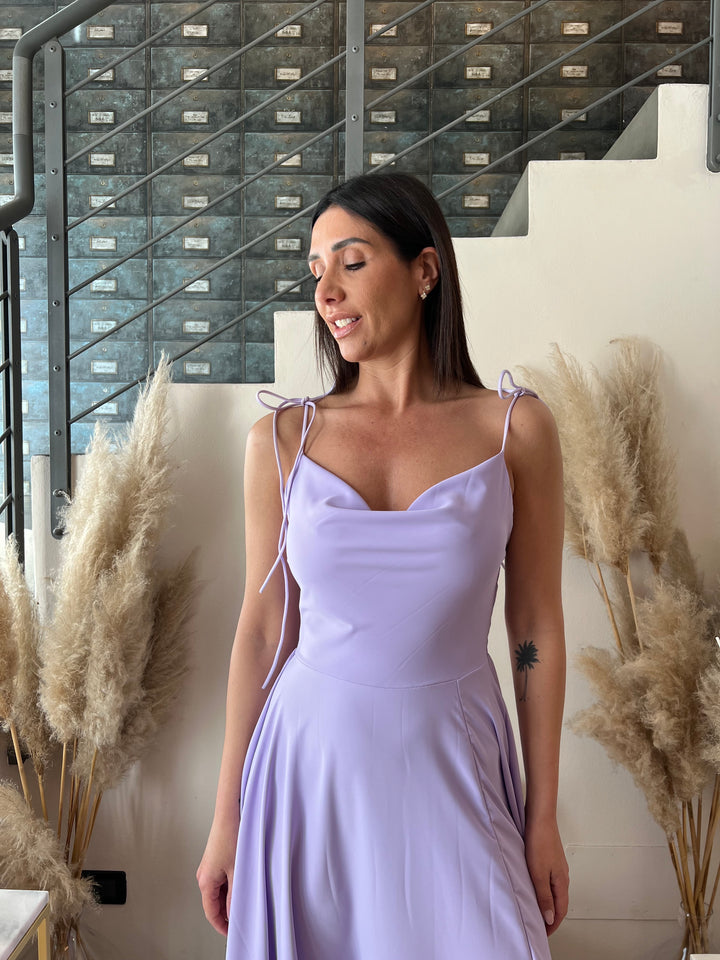 ABITO SARA LILLA