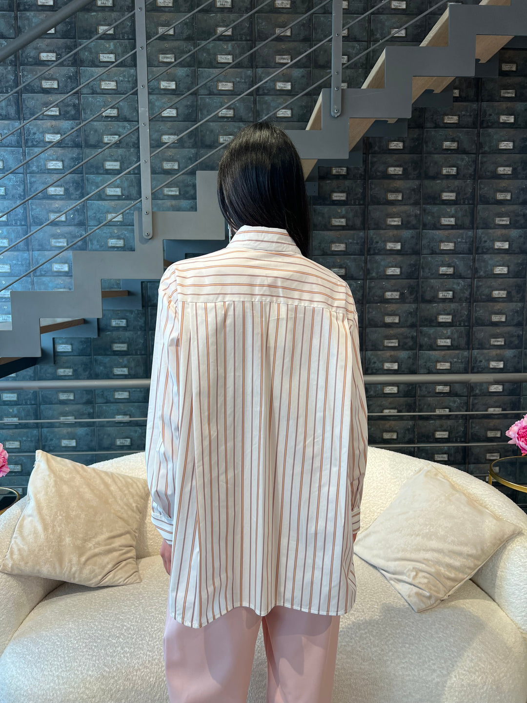 CAMICIA LUNGA RIGHE