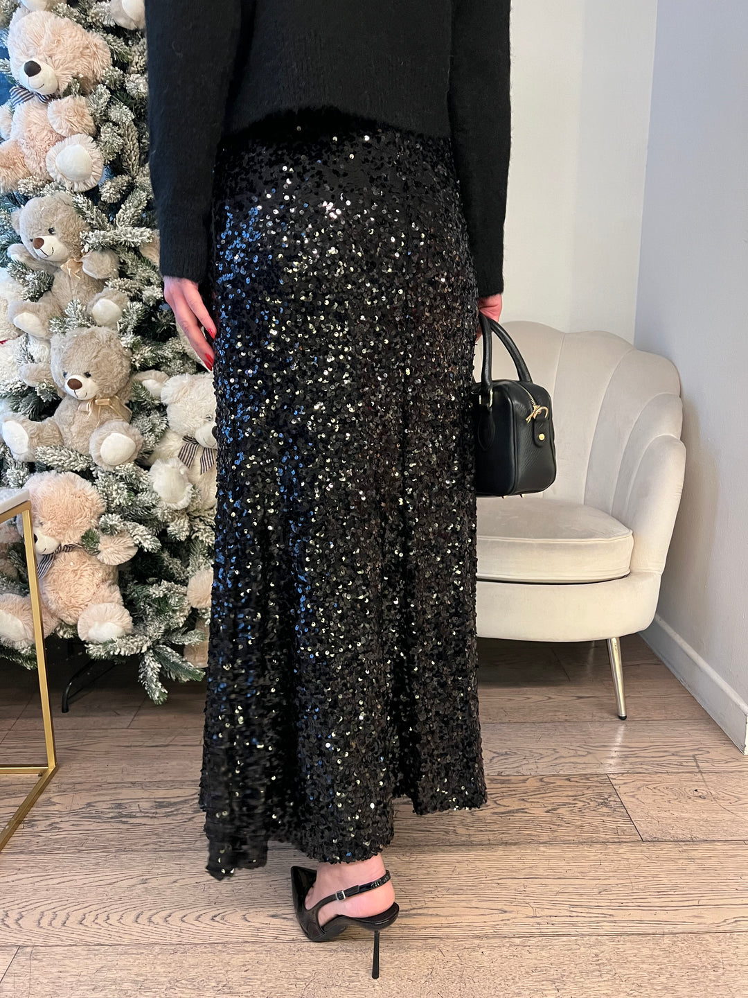 GONNA LUNGA PAILLETTES