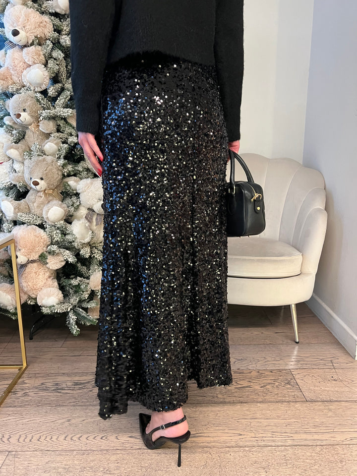 GONNA LUNGA PAILLETTES