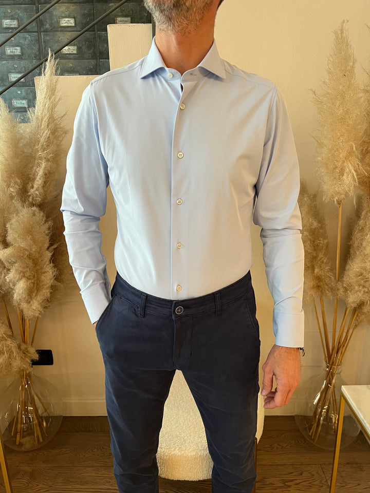 CAMICIA NO STIRO BI-STRETCH