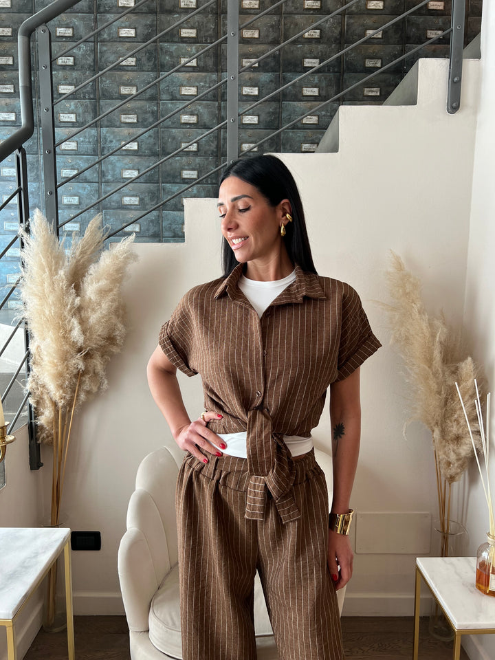CAMICIA GESSATO