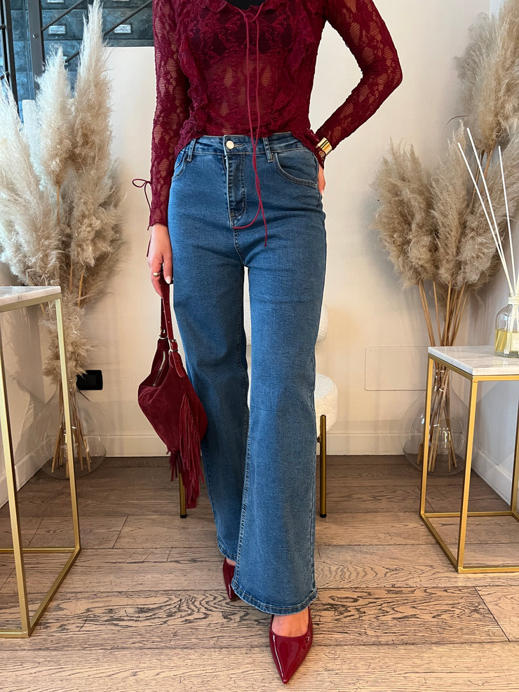 JEANS WIDE LEG