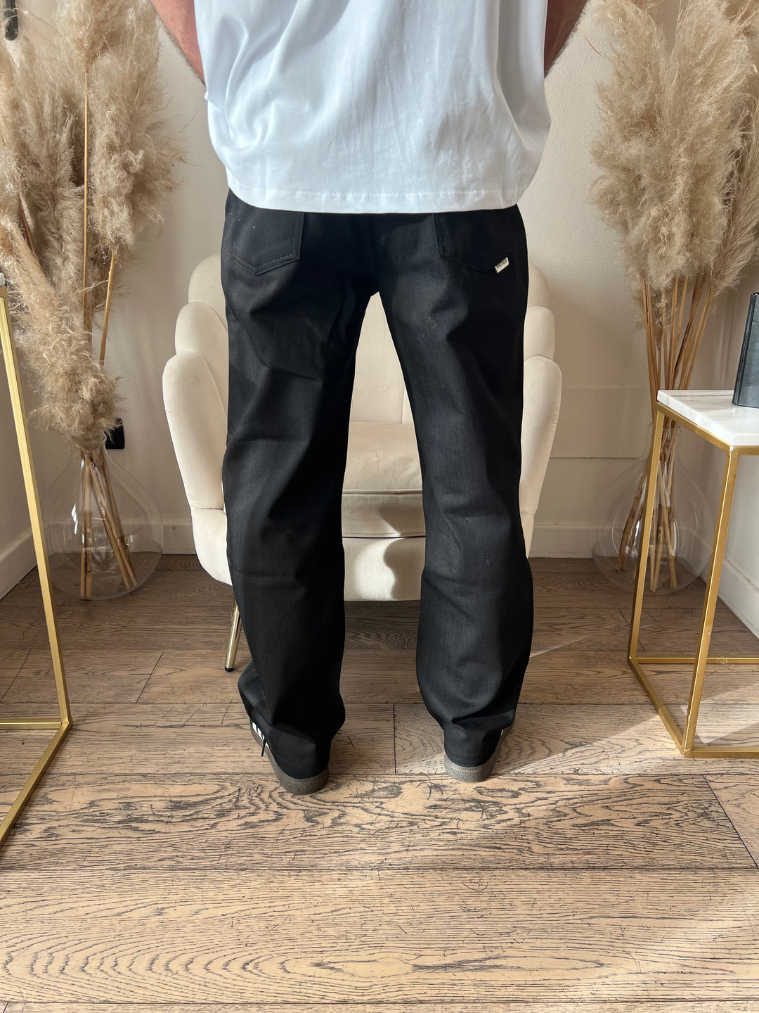 JEANS BAGGY NERO