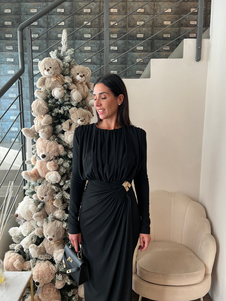 ABITO TOP DRAPPEGGIO MIDI