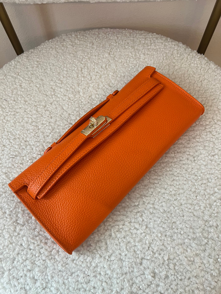 BORSA POCHETTE PELLE
