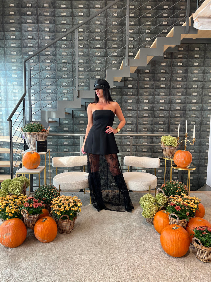 ABITO LUMINA SOTTOGONNA PIZZO