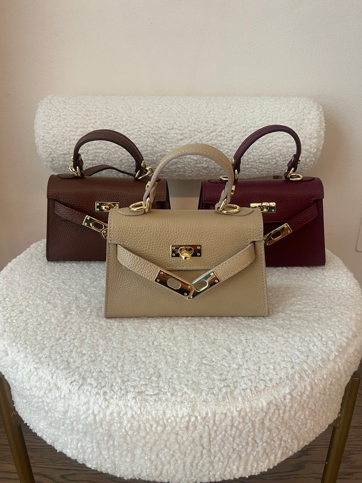 BORSA MINI PELLE